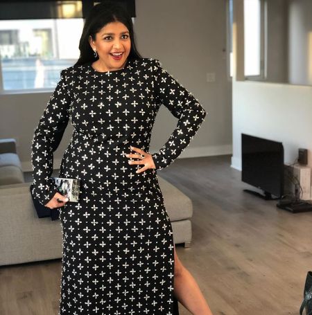 Punam Patel enjoying her photoshoot.